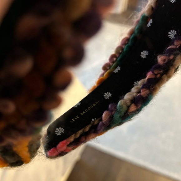 Lele Sadoughi multicolor knitted headband - Picture 3 of 3